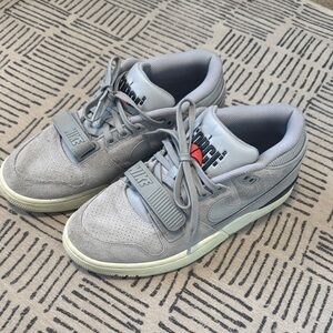 Nike Gray and Black Men's Sneakers